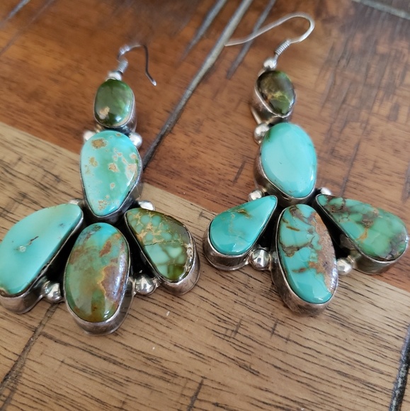 Vintage Jewelry - FinalPriceDrop| Diné Multi Colored Turquoise Stone